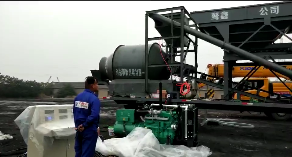 移動式攪拌站安裝調(diào)試l